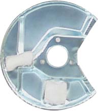 L/H Front Brake Disc Backing Plate