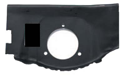 R/H Top Suspension Plate -1977 105mm Hole